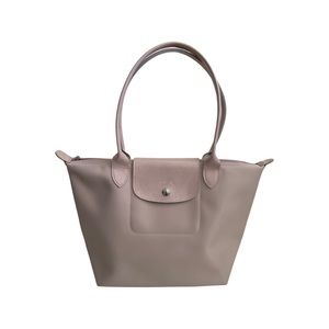 LONGCHAMP Le Pliage Small Shoulder Bag in Pale Pink